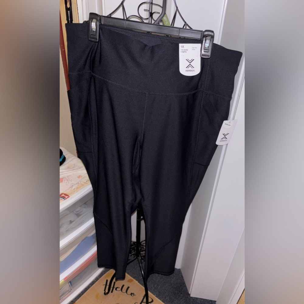 Xersion ankle leggings (active)size 1X..(NWT)